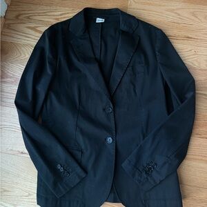 Aspesi Cotton Twill Black Tailored Blazer | Italian Designer - No Size Tag